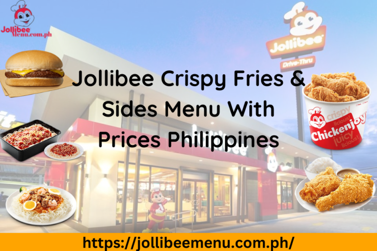 Crispy Fries Sides Menu